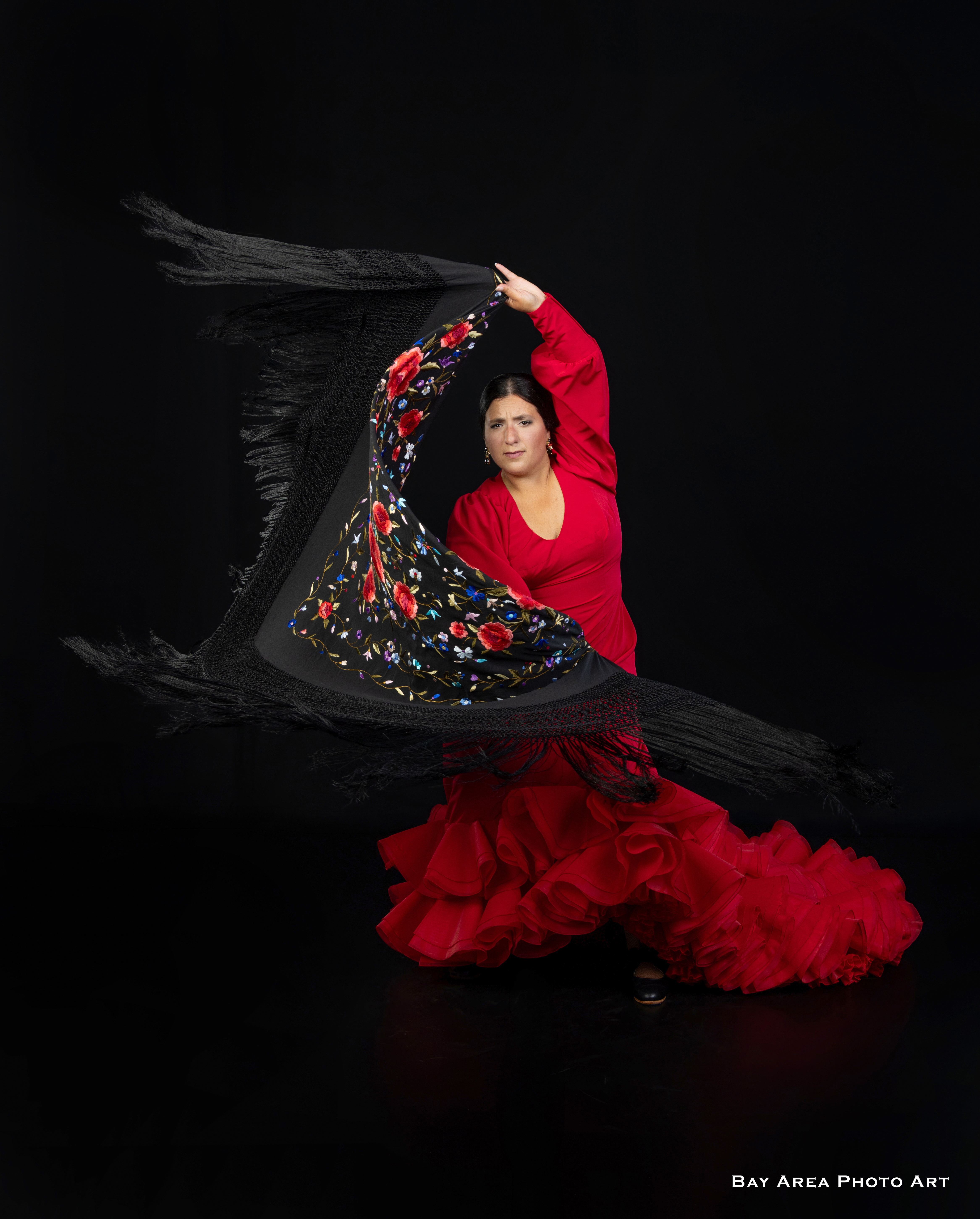 Angela Arteritano flamenco training